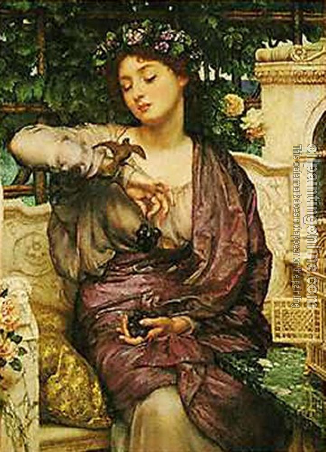 Sir Edward John Poynter - Lesbia and her sparrow